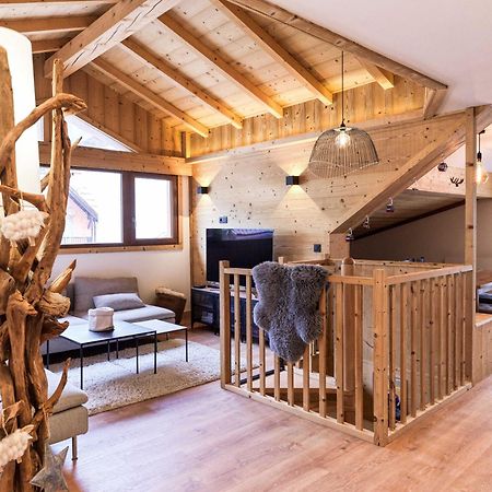 Le Chenaillet, Duplex Au Pied Des Pistes Et Spa Montgenèvre Екстериор снимка